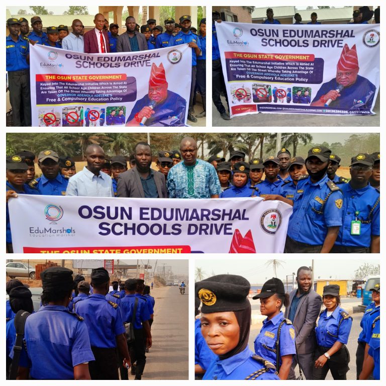 Osun Govt Pledges support as EduMarshal Holds Sensitization Drive Against Out-of-School Children in the State