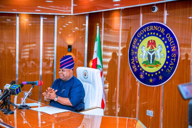 Governor Adeleke Bags NIPR Excellence Award