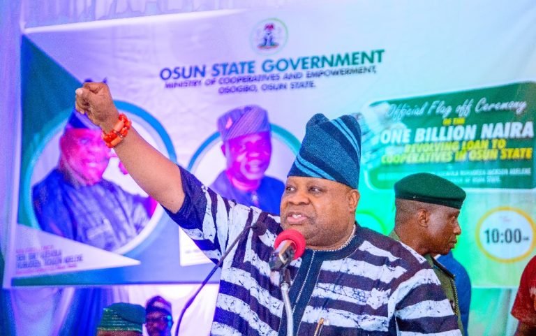 Osun Targets Boosting 45,000 SMEs as Adeleke Launches 3.4BN Revolving Cooperative Loan Scheme