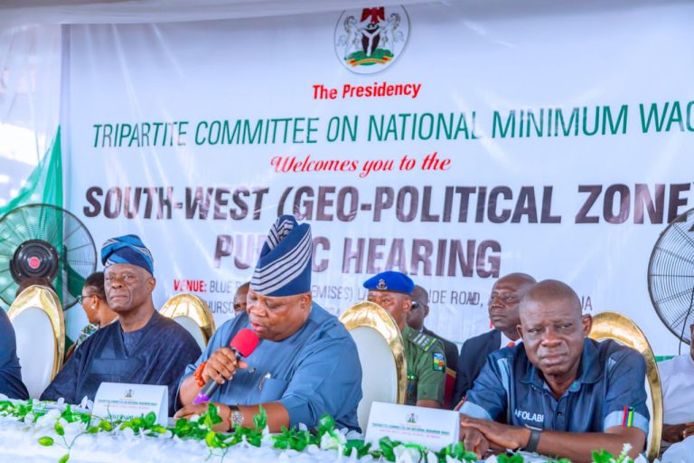 You deserve Labour Fellowship Award, National Labour Leader, Comrade Isa Aremu Eulogize Governor Adeleke