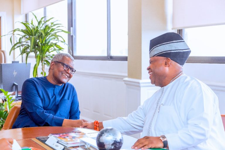 Aliko Dangote Backs Osun Infra Agenda, Hails Governor Adeleke’s Innovations and Performance