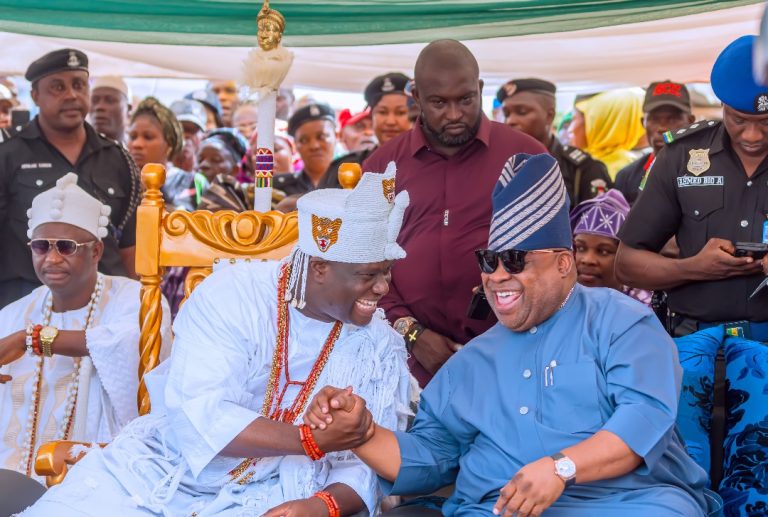 Adeleke: Our Infra Agenda In Osun is a Game Changer, As Ooni of Ife Commends Osun Governor For Lagere Flyover Project